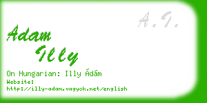 adam illy business card